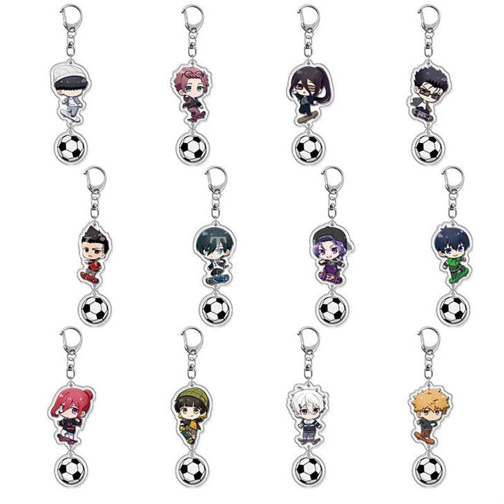 Blue Lock Anime Acrylic Keychain Wholesale