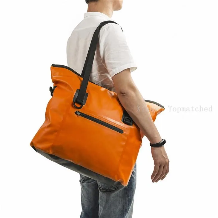 Custom TPU Cooler Tote Bag Waterproof Insulated Food Bag For Outdoor Use