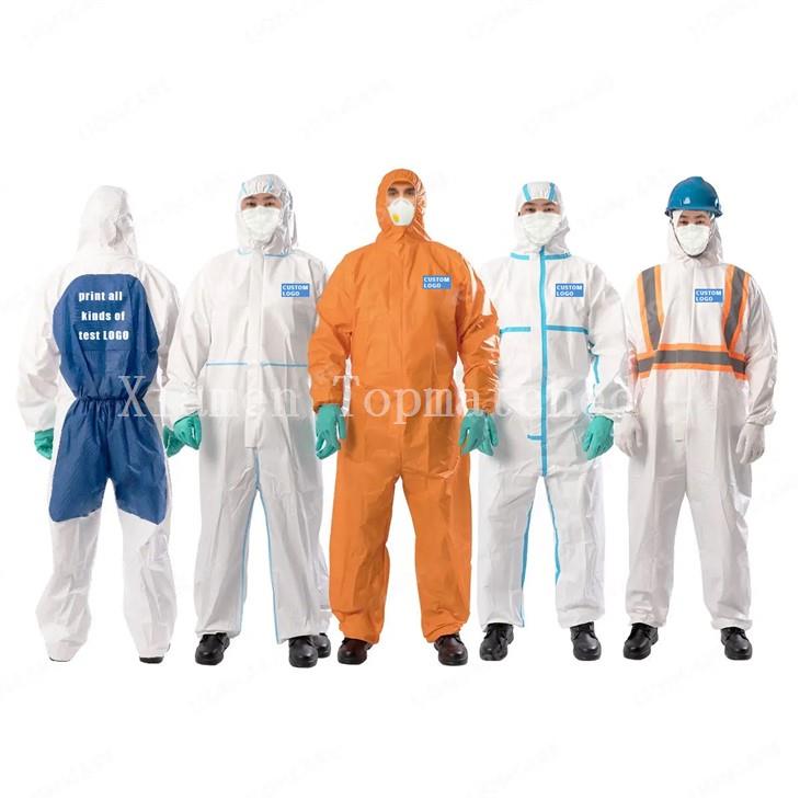 Disposable Microporous Workwear Protective Suit