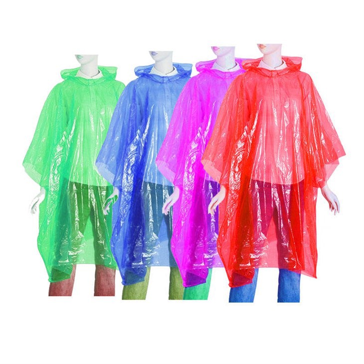 Disposable Rain Poncho