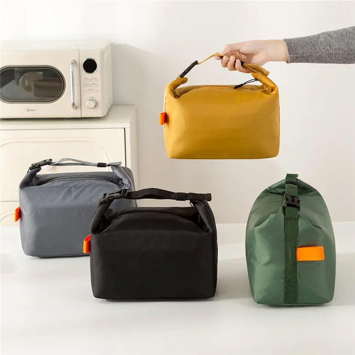 Foldable Insulated Lunch Tote Bag