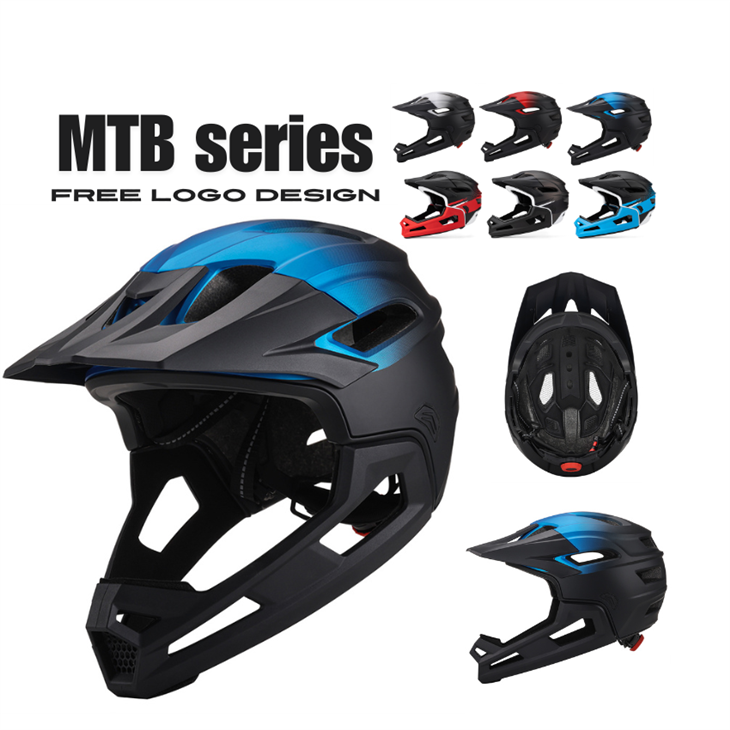 Full Face Downhill Bicycle Helmet