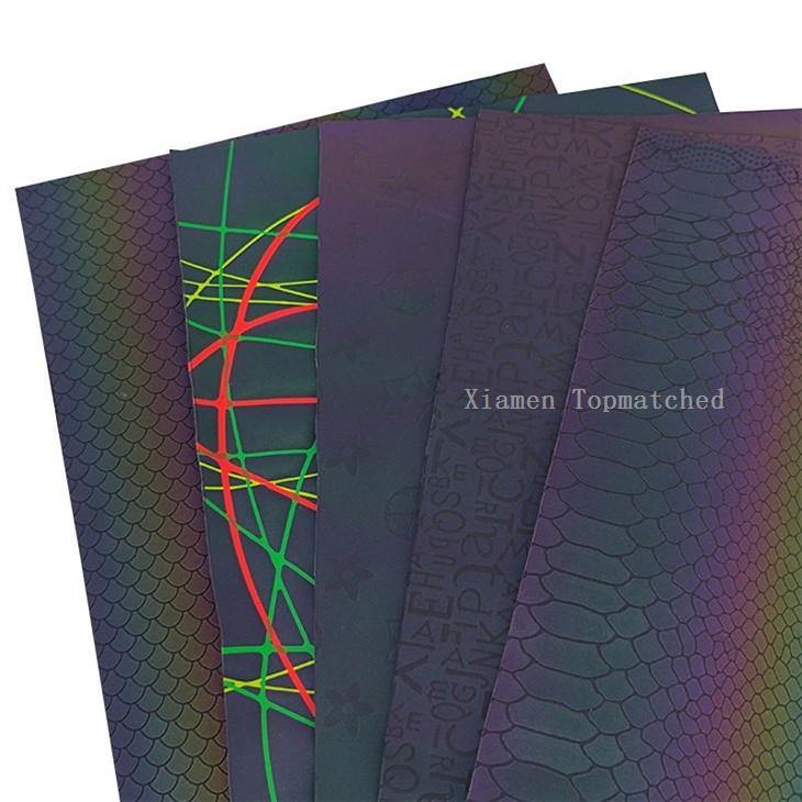 embossed-reflective-pu-leather-sheets
