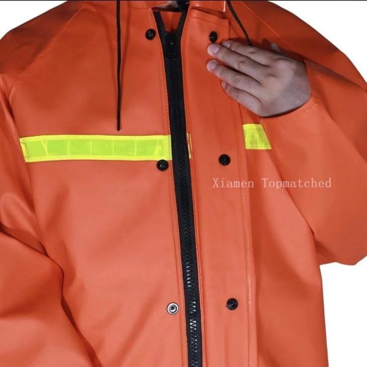 pvc-knitted-fabric-fishing-suit-supplier