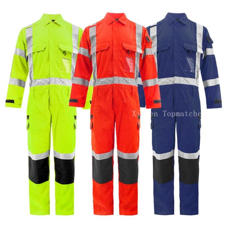 High Visibility Mining Coverall
