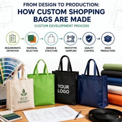 From Design to Production: How Custom Shopping Bags Are Made