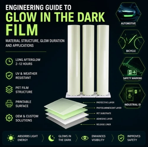 Engineering Guide to Glow in the Dark Film: Material Structure, Glow Duration and Applications