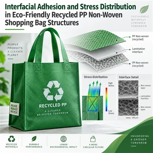 Interfacial Adhesion and Stress Distribution in Eco-Friendly Recycled PP Non-Woven Shopping Bag S...