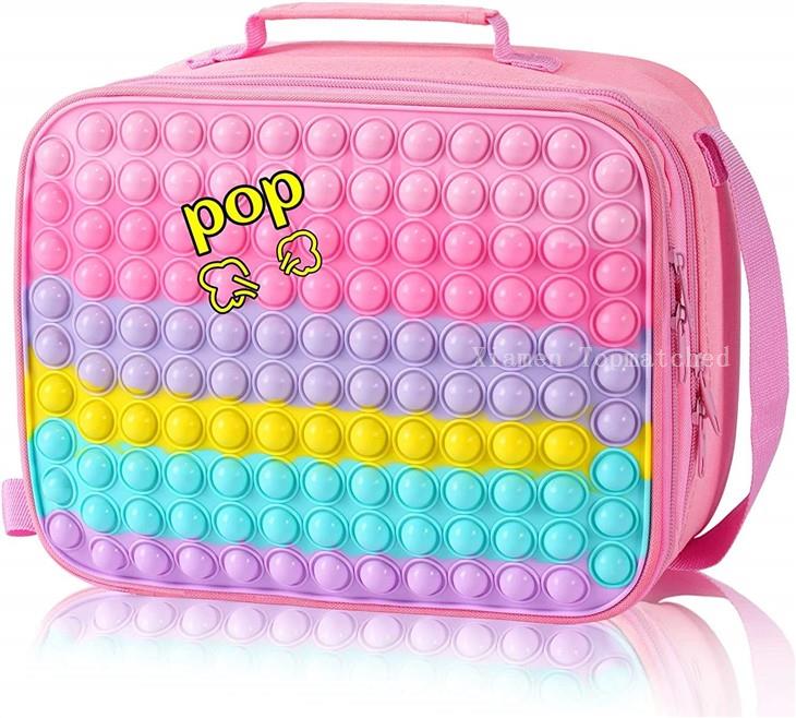 Kids Pop It Lunch Bag