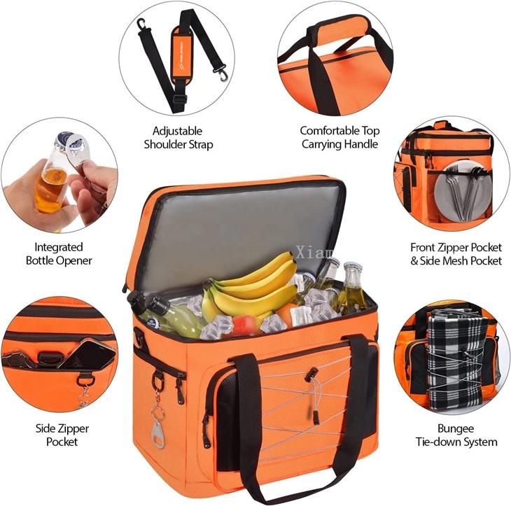 orange-insulated-cooler-bag-with-shoulder-strap