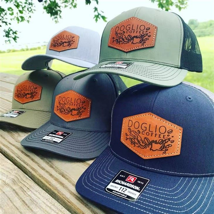 Leather Patch Trucker Hat