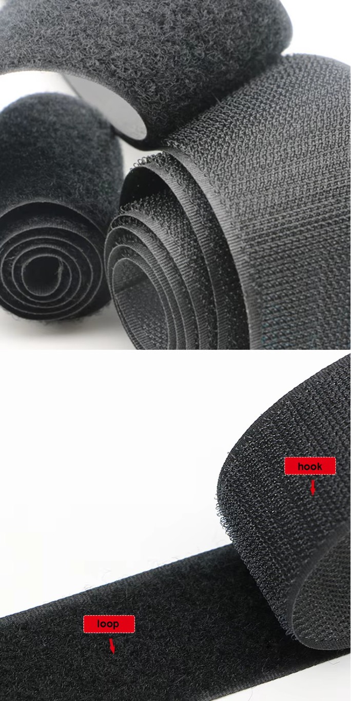 Velcro-type sew on hook and loop tape for bags garments shoes and home textiles Velcro-type sew on hook and loop tape for bags garments shoes and home textiles