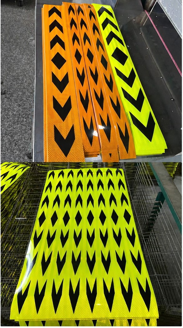 Wholesale reflective arrow tape inspected before truck safety shipment Wholesale reflective arrow tape inspected before truck safety shipment