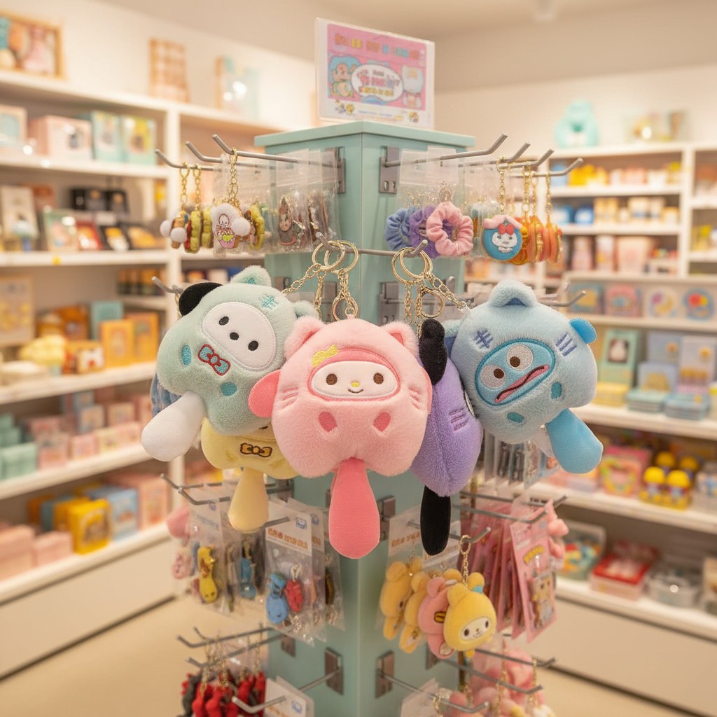 Kawaii plush keychain dolls for party gifts retail accessories and promotional orders Kawaii plush keychain dolls for party gifts retail accessories and promotional orders