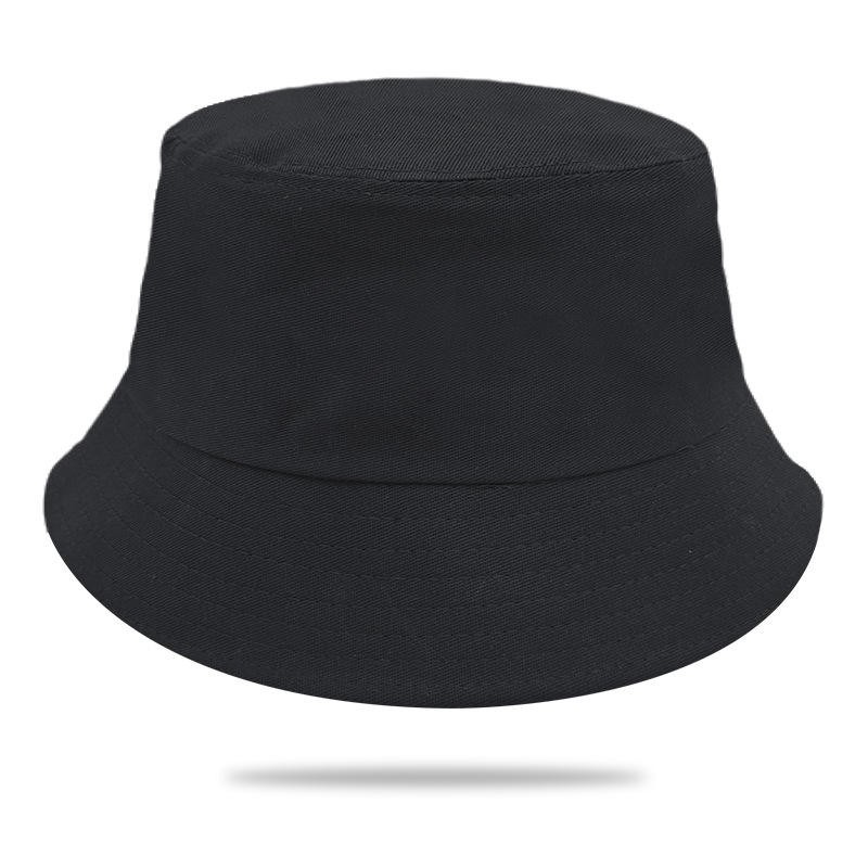 Cotton bucket hat with floppy brim stitching and silkscreen logo detail Cotton bucket hat with floppy brim stitching and silkscreen logo detail