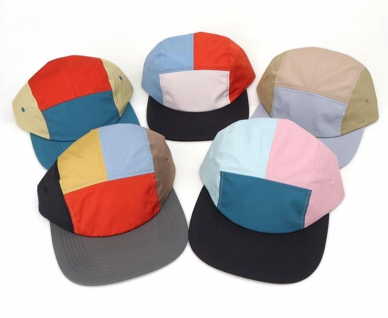 Custom 5-panel outdoor cap with waterproof fabric and printed front logo for wholesale buyers Custom 5-panel outdoor cap with waterproof fabric and printed front logo for wholesale buyers