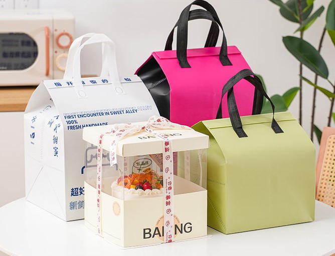 Custom non woven insulated bags with aluminum foil lining for wholesale food packaging Custom non woven insulated bags with aluminum foil lining for wholesale food packaging