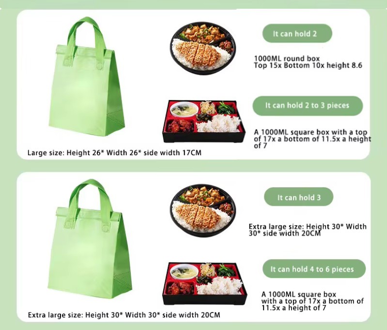 Wholesale non woven insulated food delivery bag Wholesale non woven insulated food delivery bag