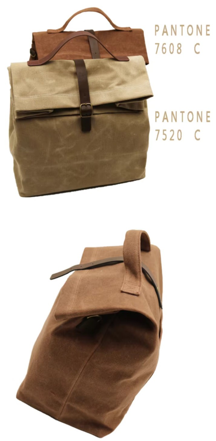 Quality inspection for wholesale waxed canvas lunch bags before OEM shipment Quality inspection for wholesale waxed canvas lunch bags before OEM shipment