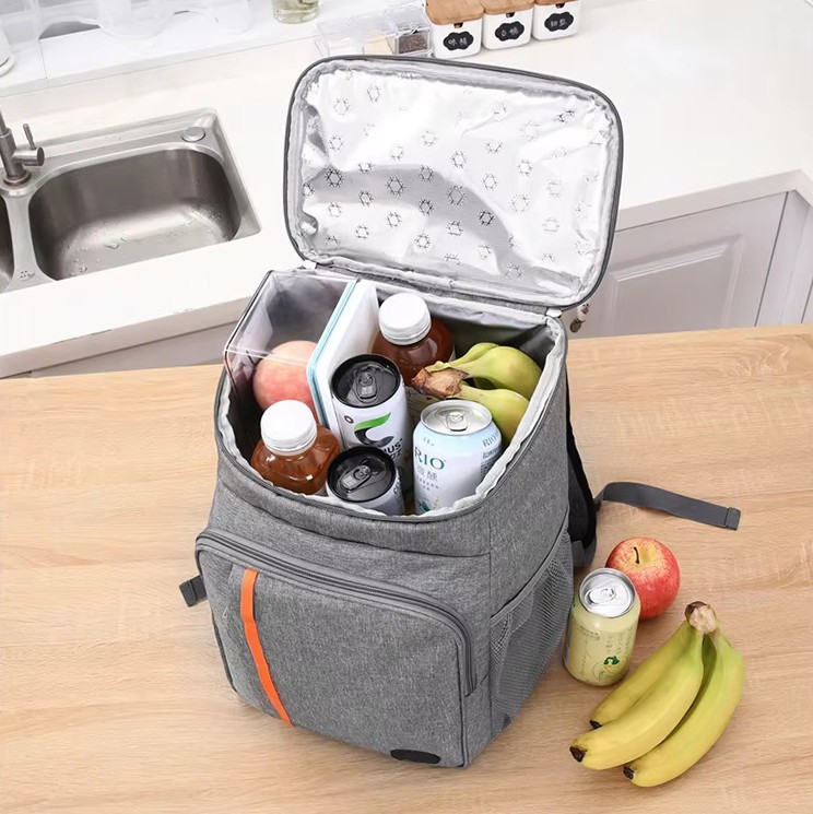 Insulated backpack cooler bag for travel picnic wine cans food storage and outdoor activities Insulated backpack cooler bag for travel picnic wine cans food storage and outdoor activities