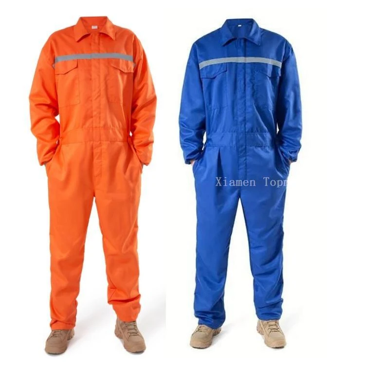 Quality inspection for custom reflective work coveralls before bulk shipment Quality inspection for custom reflective work coveralls before bulk shipment
