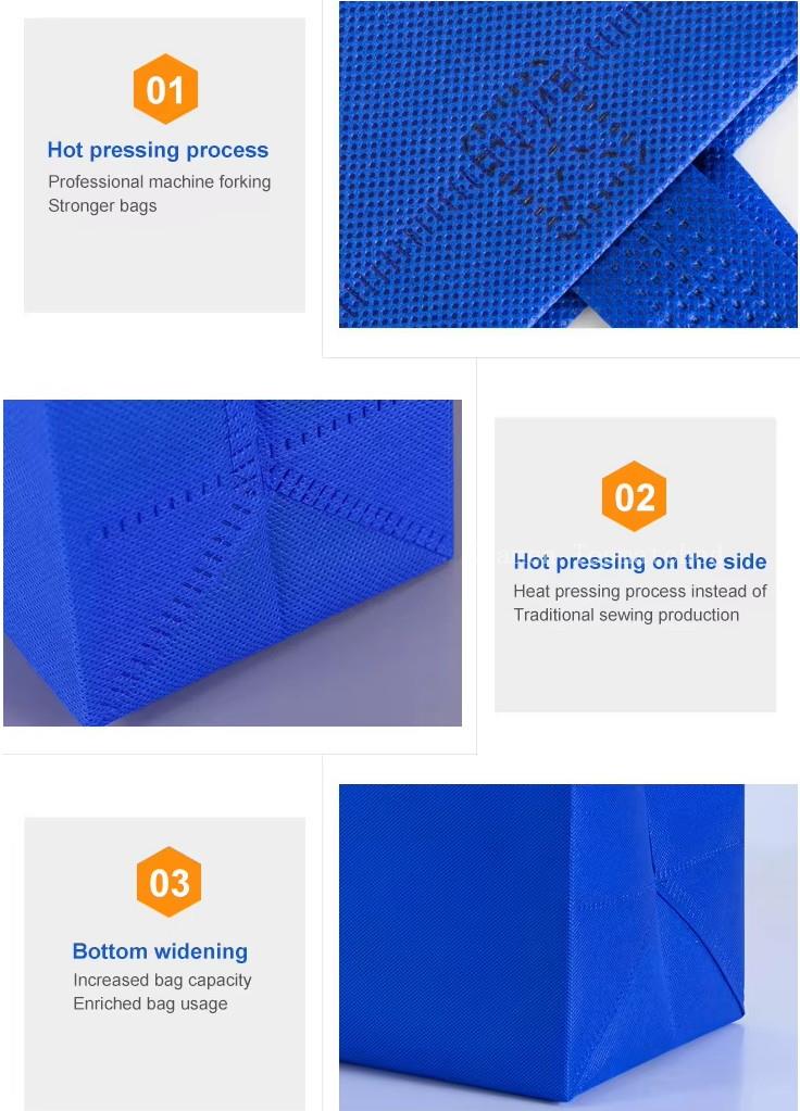 Quality inspection for custom printed non woven shopping bags before carton packing Quality inspection for custom printed non woven shopping bags before carton packing