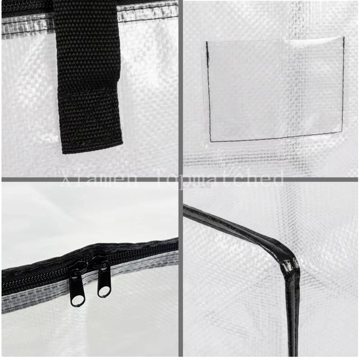 Wholesale transparent moving bag factory quality control Wholesale transparent moving bag factory quality control