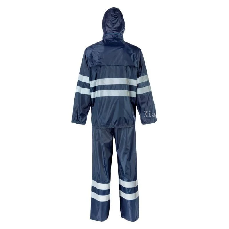 OEM reflective rainwear quality inspection for ANSI Class 3 and EN ISO 20471 orders