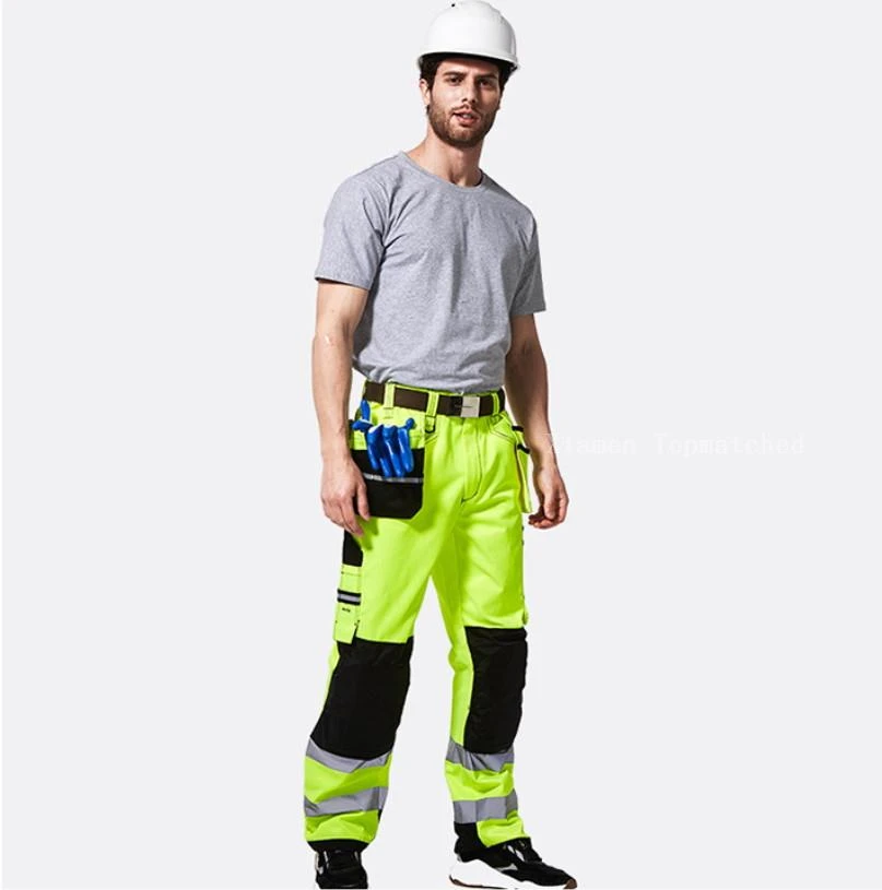Municipal safety work pants for road construction utility sanitation and public works crews Municipal safety work pants for road construction utility sanitation and public works crews