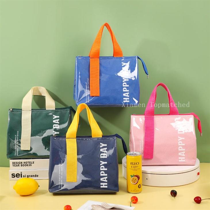 PVC Waterproof Insulated Lunch Bag