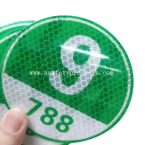 Reflective Helmet Sticker