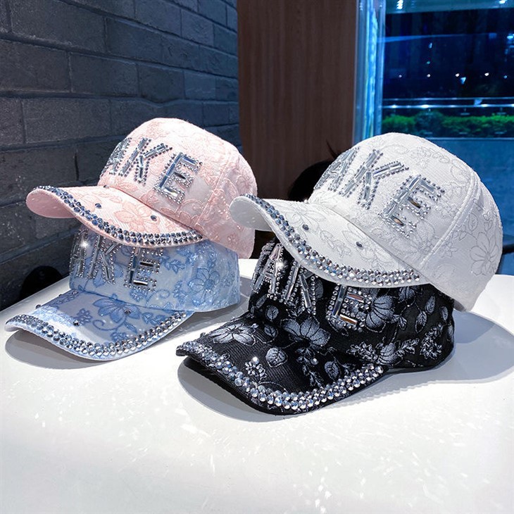 Rhinestone Baseball Cap