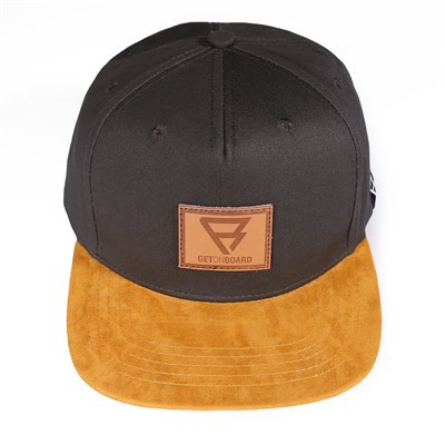 Leather Patch Baseball Caps