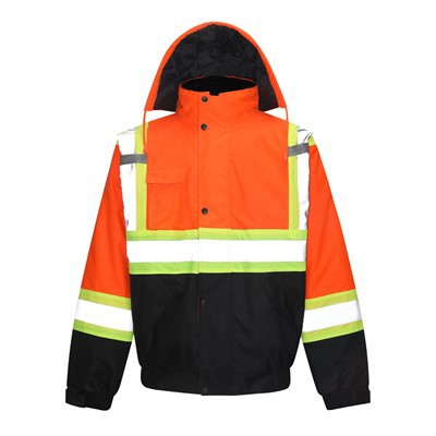 Reflective Jacket with Hi Vis Stripe