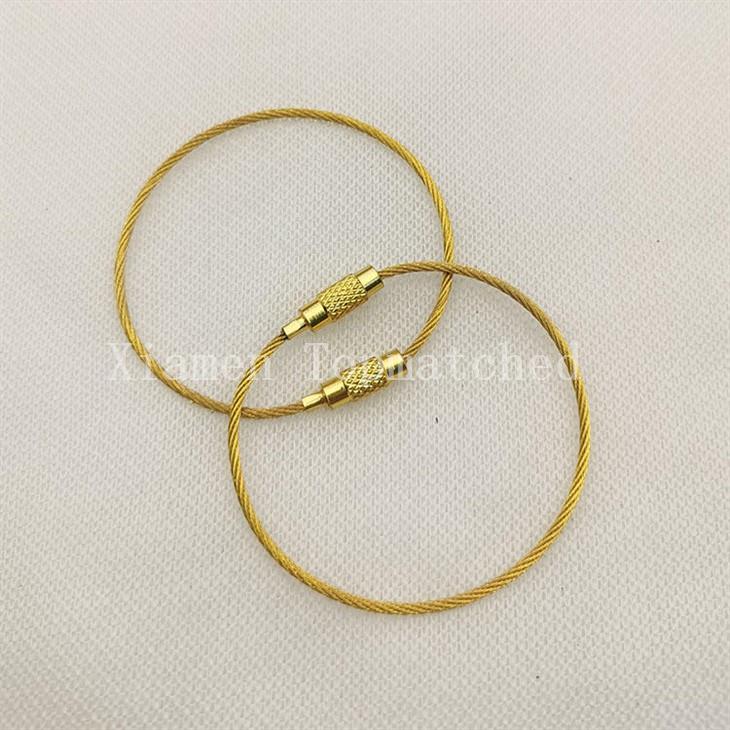 Stainless Steel Wire Keychain Cable
