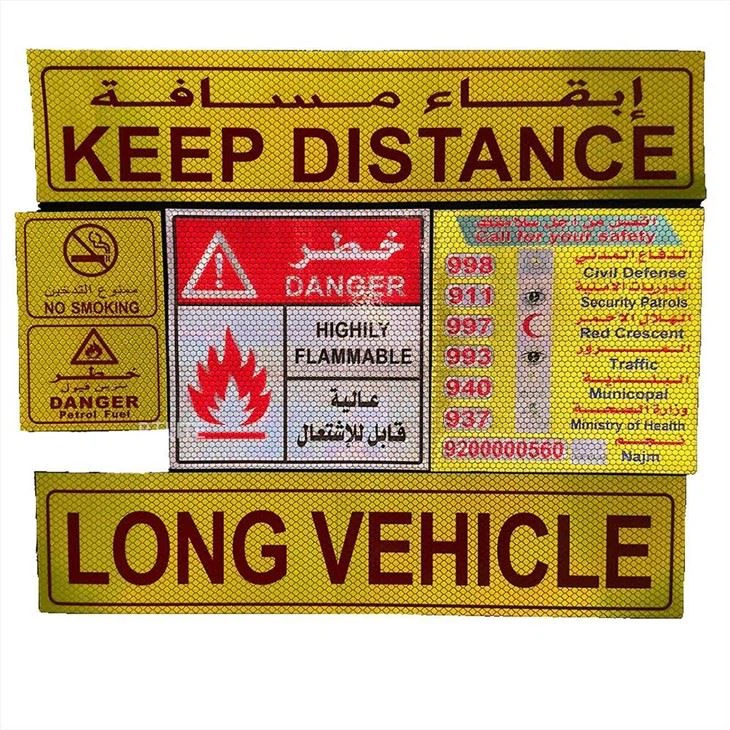 Vehicle Reflective Safety Stickers