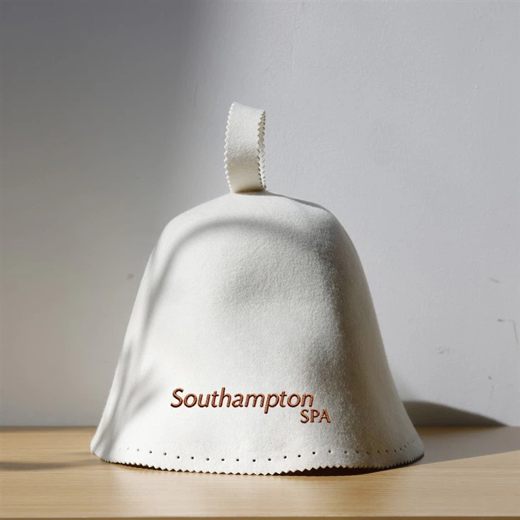 Wool Cap For Sauna Spa Bath
