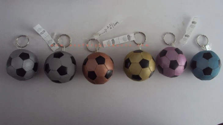 Reflective Soccer Ball Keychain