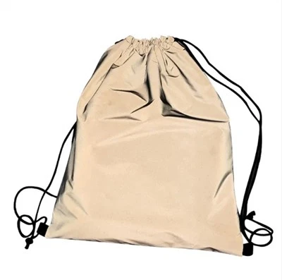 Reflective Drawstring Book Bag