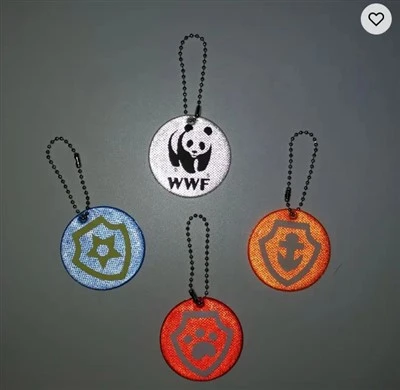 Reflective Pvc Keychain
