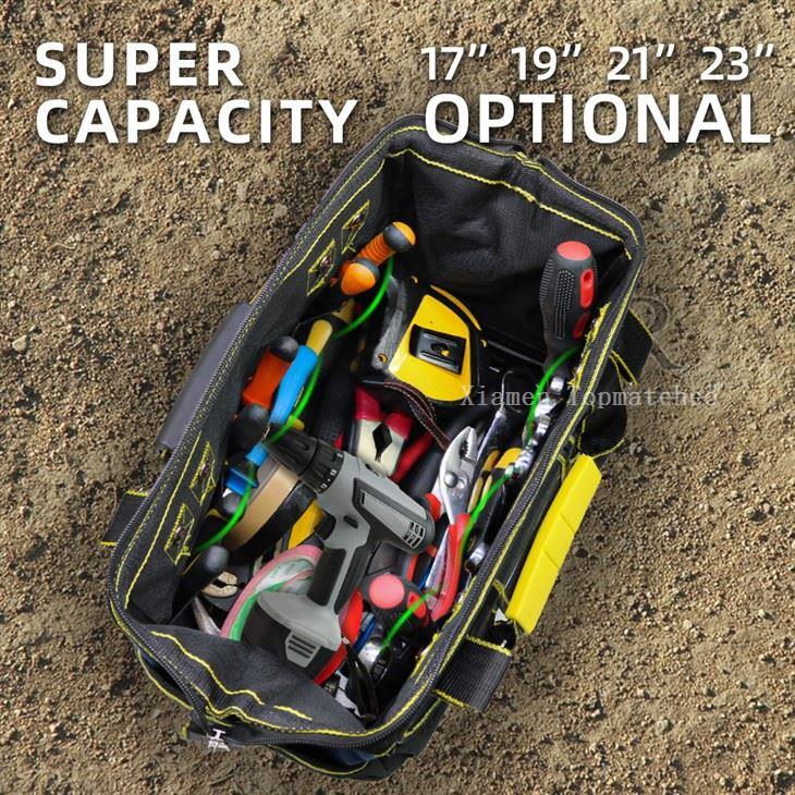 custom-wide-mouth-waterproof-tool-storage-bag-manufacturer