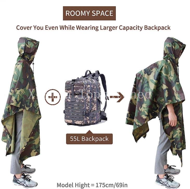tactical-rain-poncho-large-capacity-backpack-fit
