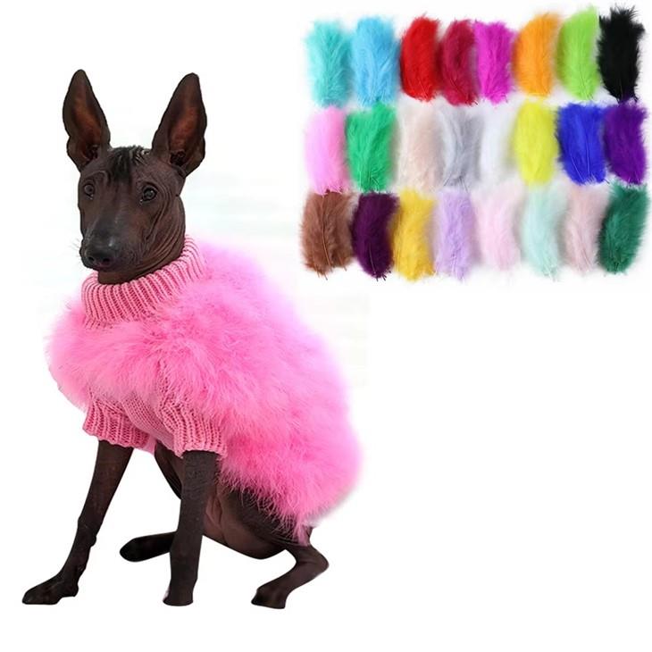 multicolor-warm-plush-dog-sweaters-wholesale